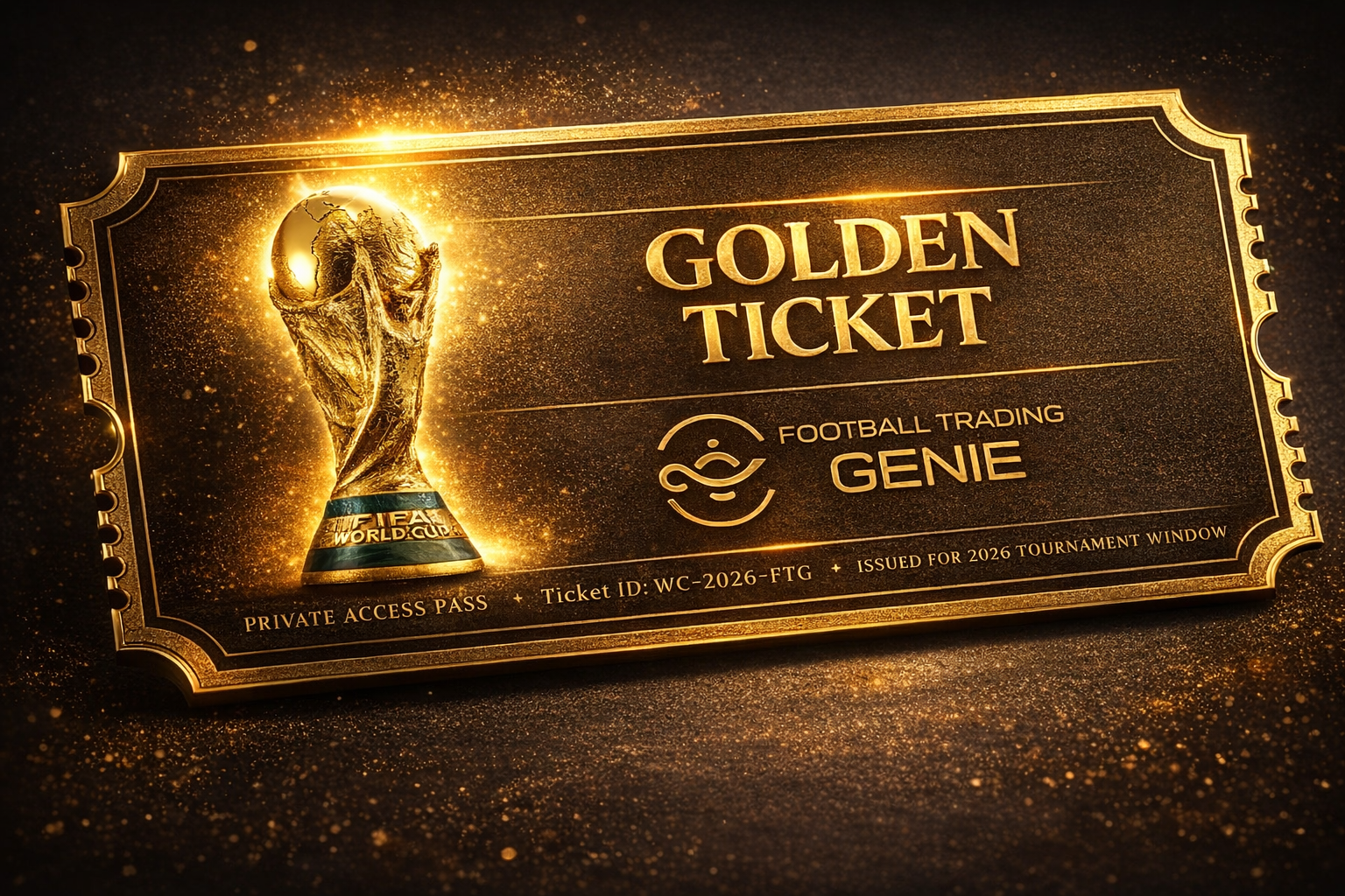 world cup ticket 3D